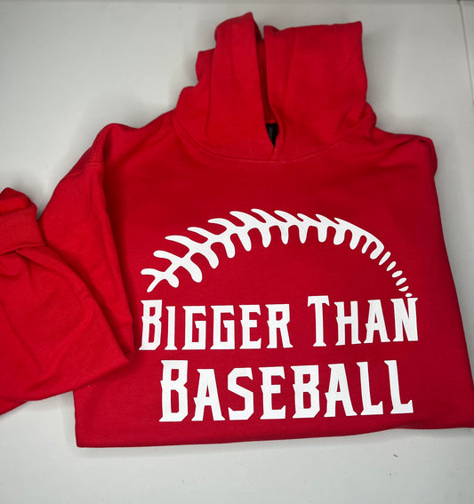 Youth Bigger Than Baseball Hoodie